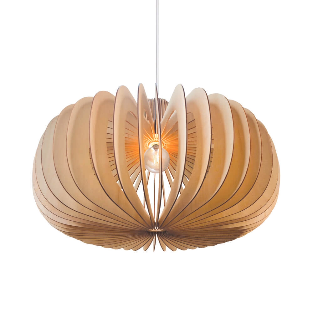 Design hanglamp Hazo hout Ø 66,5cm Nordlux 5704924024290