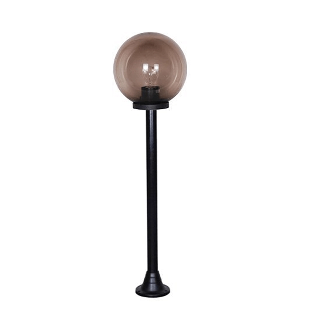 Bollamp Bolano 131cm. staand smoke