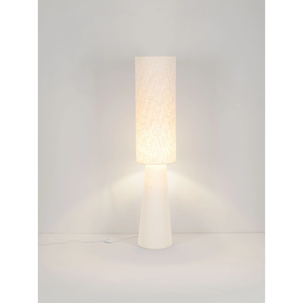 Japandi vloerlamp Nebia beige Lyora 5212017494009