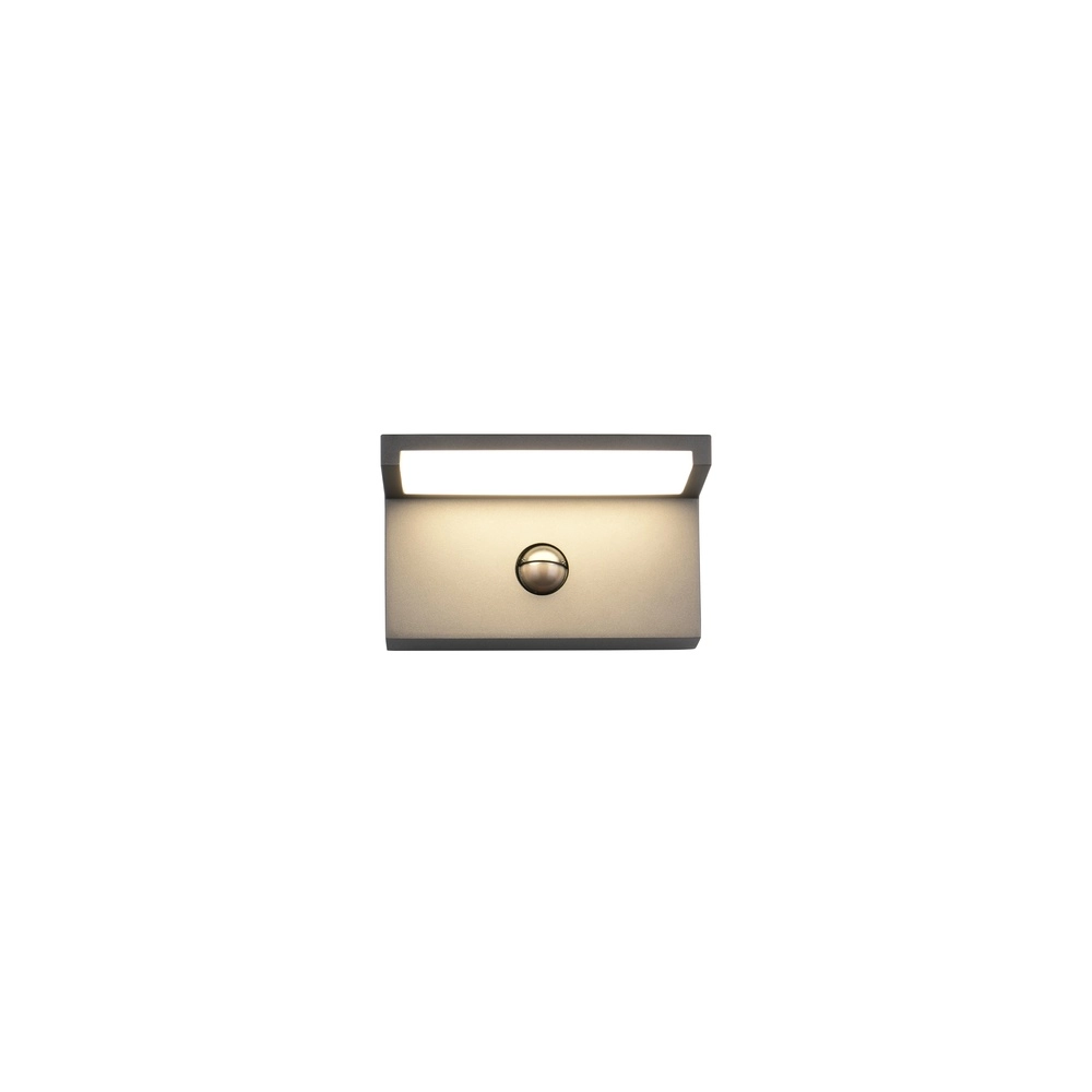 Moderne wandlamp Ravi antraciet met sensor Trio 4017807686890