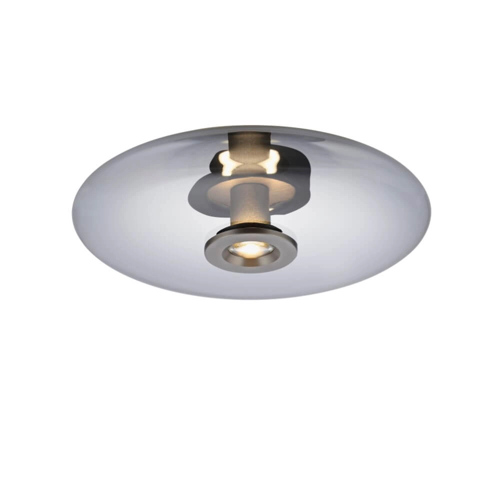 Design plafondlamp Pure Vitrum grijs Paul Neuhaus 4012248382660