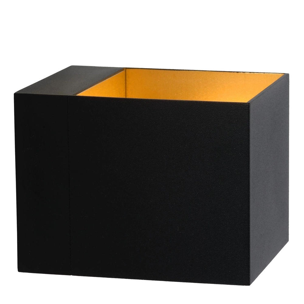 Design wandspot Devi vierkant zwart Lucide 5411212092274