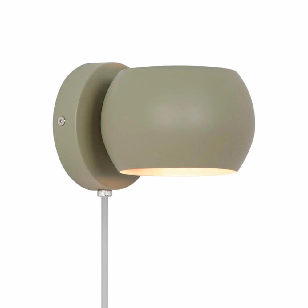 Design wandlampje Belir groen