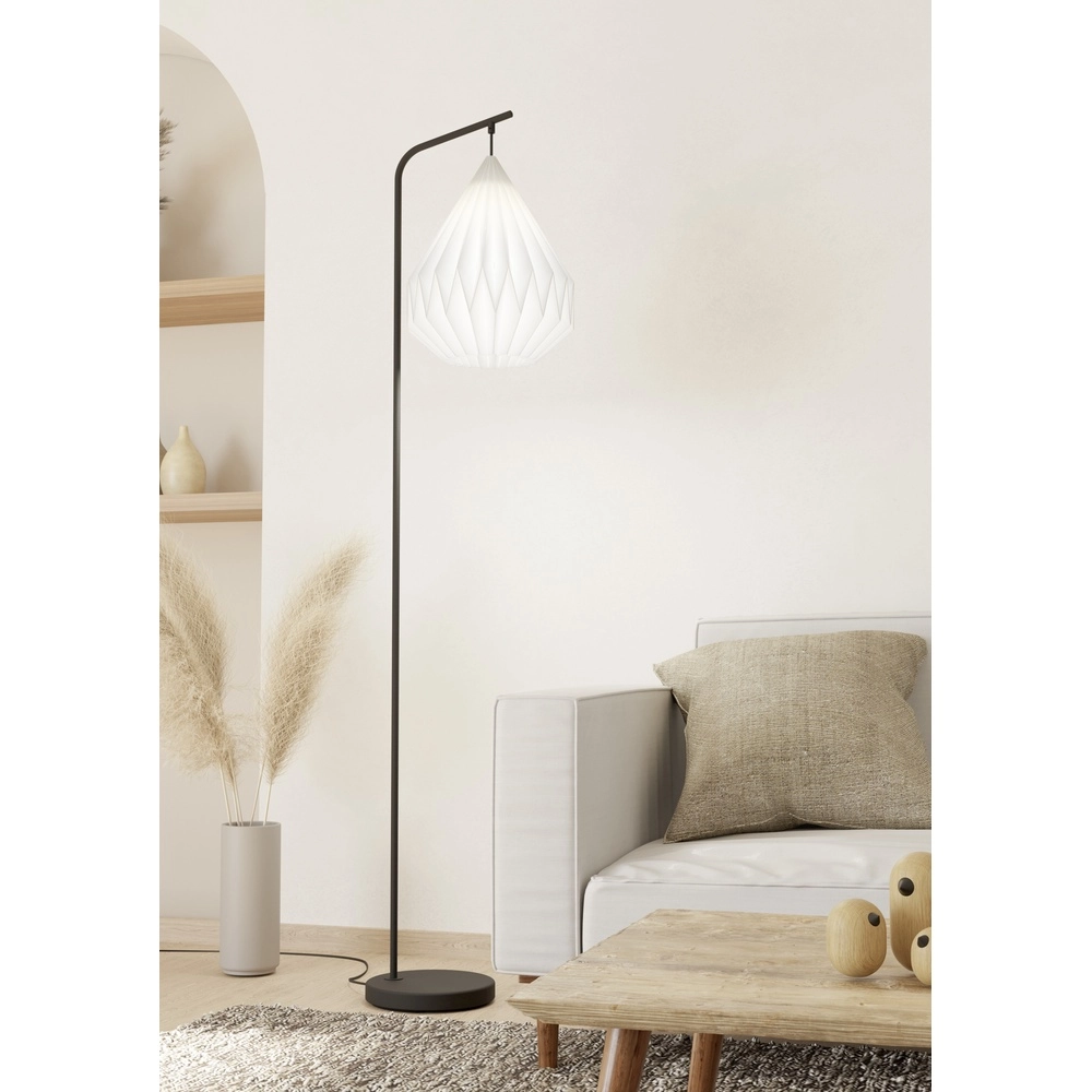 Vloerlamp Minting met witte kap Eglo 9002759438951