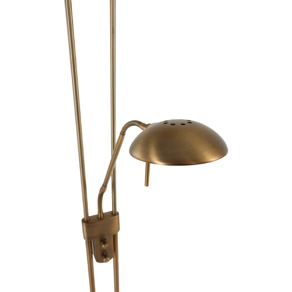 Led staanlamp mexlite Up 180cm - 3000K bronsbruin Steinhauer 8712746096347