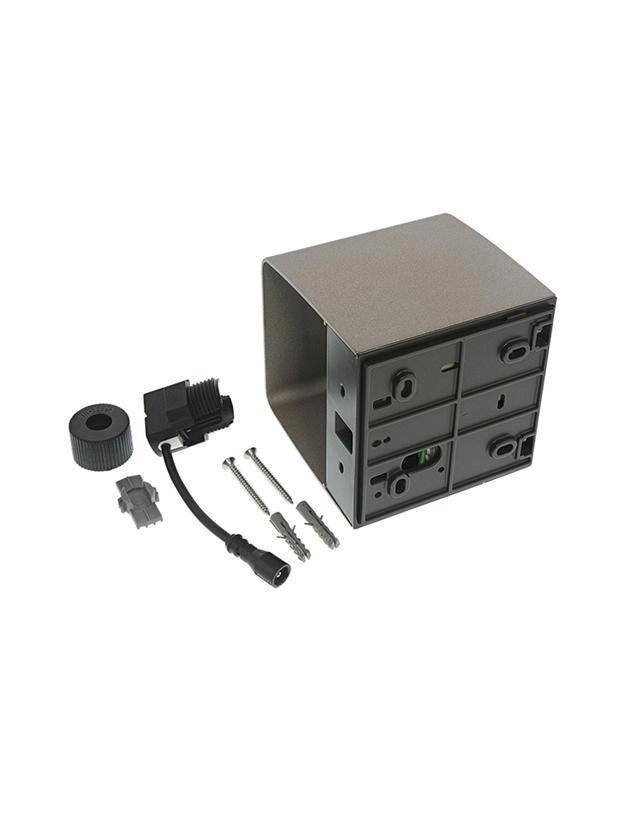 Up - downlighter Ace Up - Down 230 volt 2x3,5w - 3000K - 10cm rose silver In-lite 8717051003578