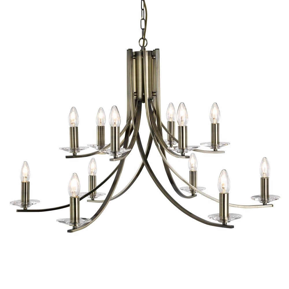 Messing hanglamp Ascona Ø 88cm