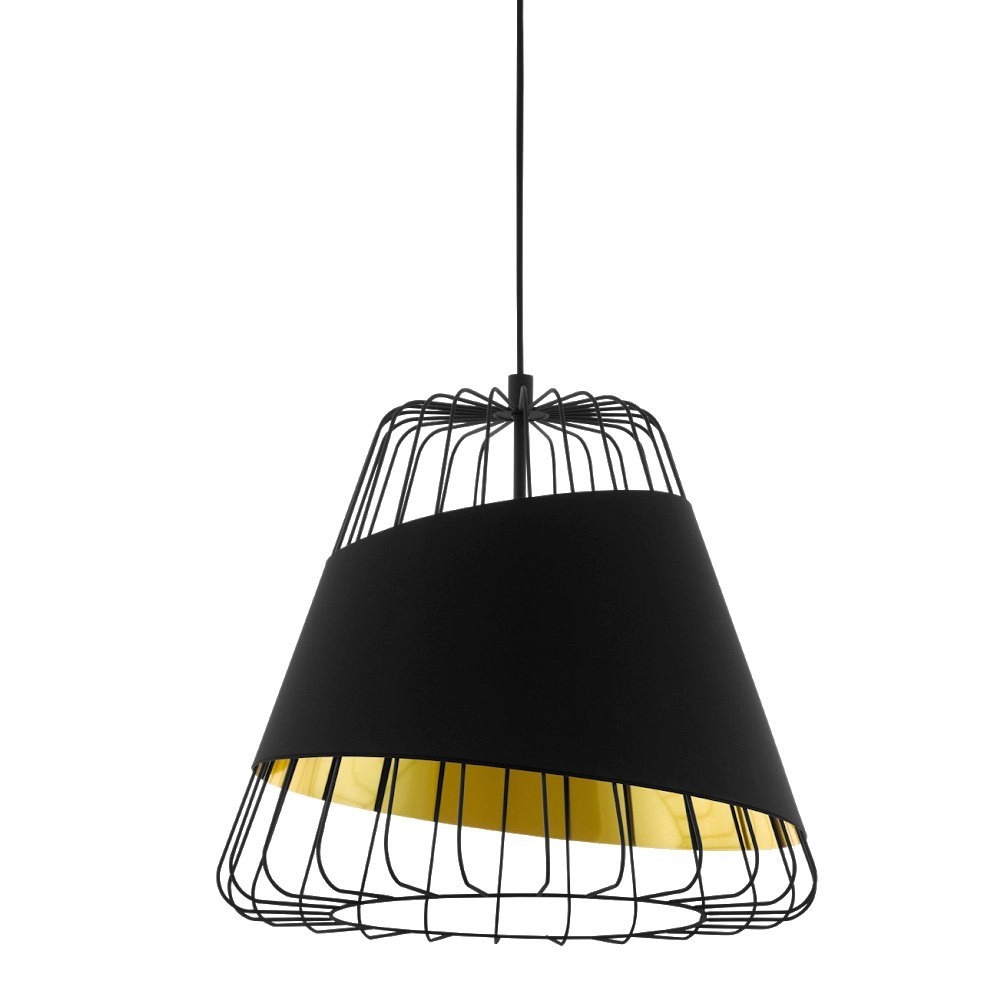 Design hanglamp Austell zwart Ø 36cm