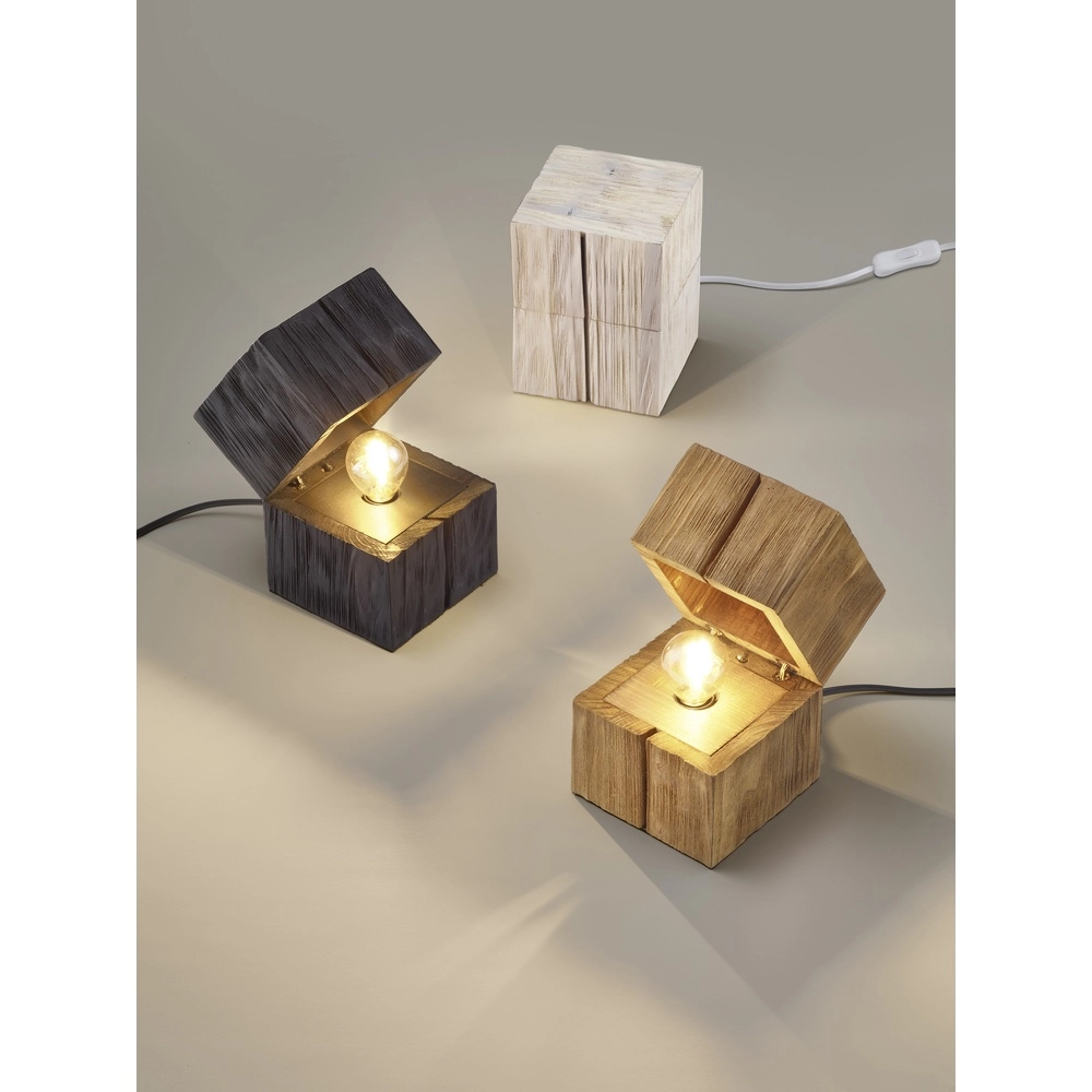 Tafellampje Treasure zwart Trio 4017807600049
