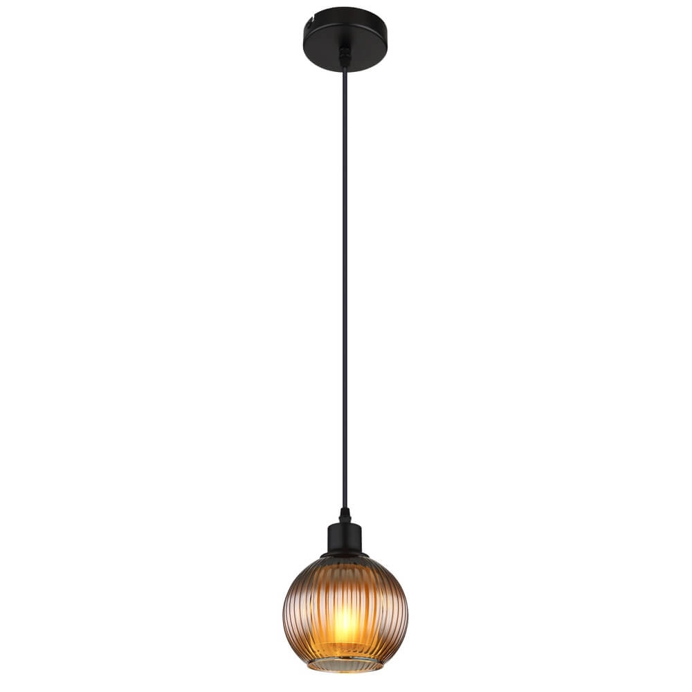 Hanglamp Zumba smoke glas Ø 15cm