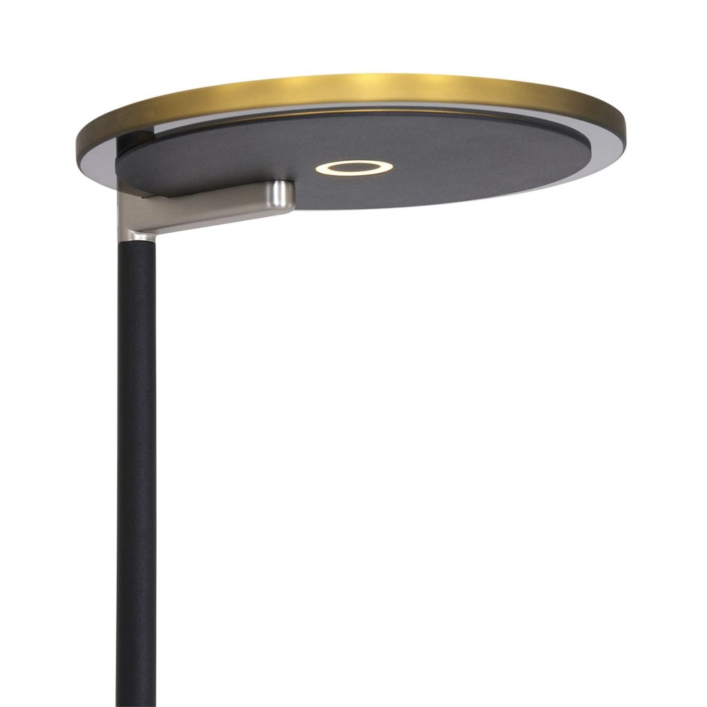 Moderne leeslamp Turound zwart Steinhauer 8712746132106