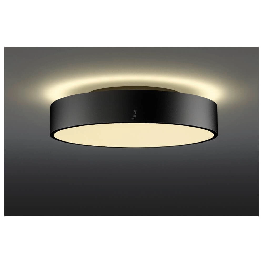 Plafondlamp / Hanglamp Medo Pro 40 zwart - CCT - 80g - Ø 38cm SLV 4024163276931