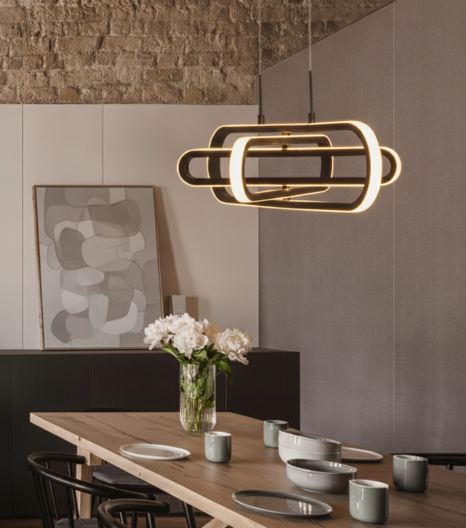 Design hanglamp Arte zwart ovaal