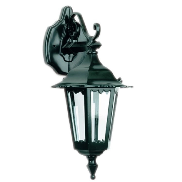 Buitenlamp Sfeero Down 43cm - zwart