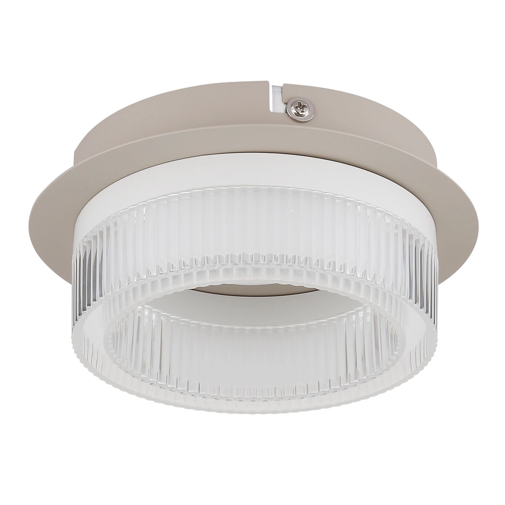 Moderne plafondlamp Zara zand bruin Ø 16cm Globo 9007371567065