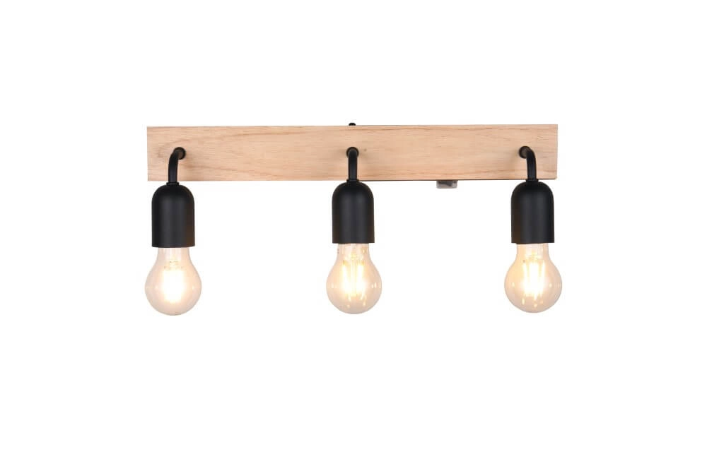 Landelijke badkamer wandlamp Arturo 3x E27 Trio 4017807615685