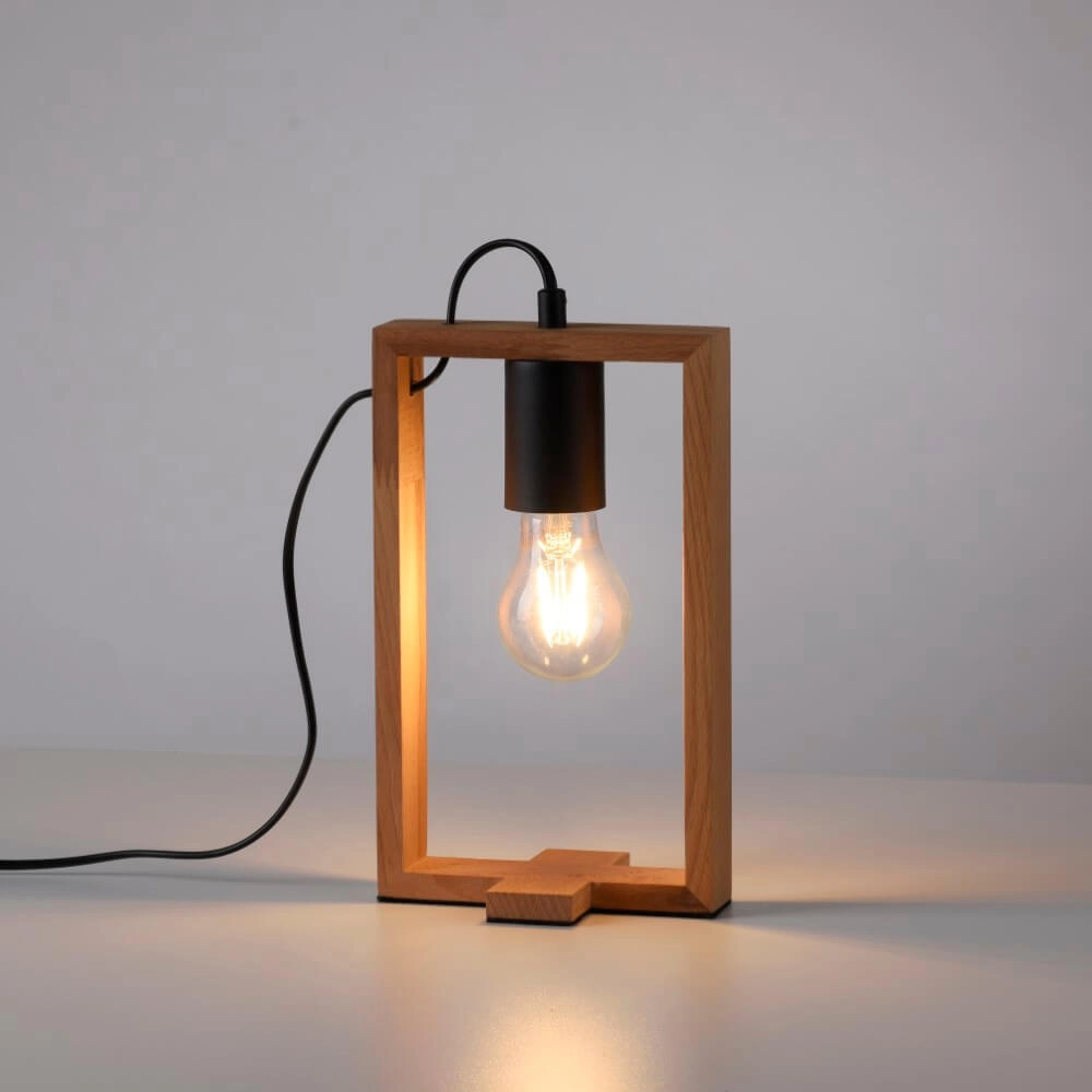 Landelijke tafellamp Franky 1-lichts Just Light 4043689967468