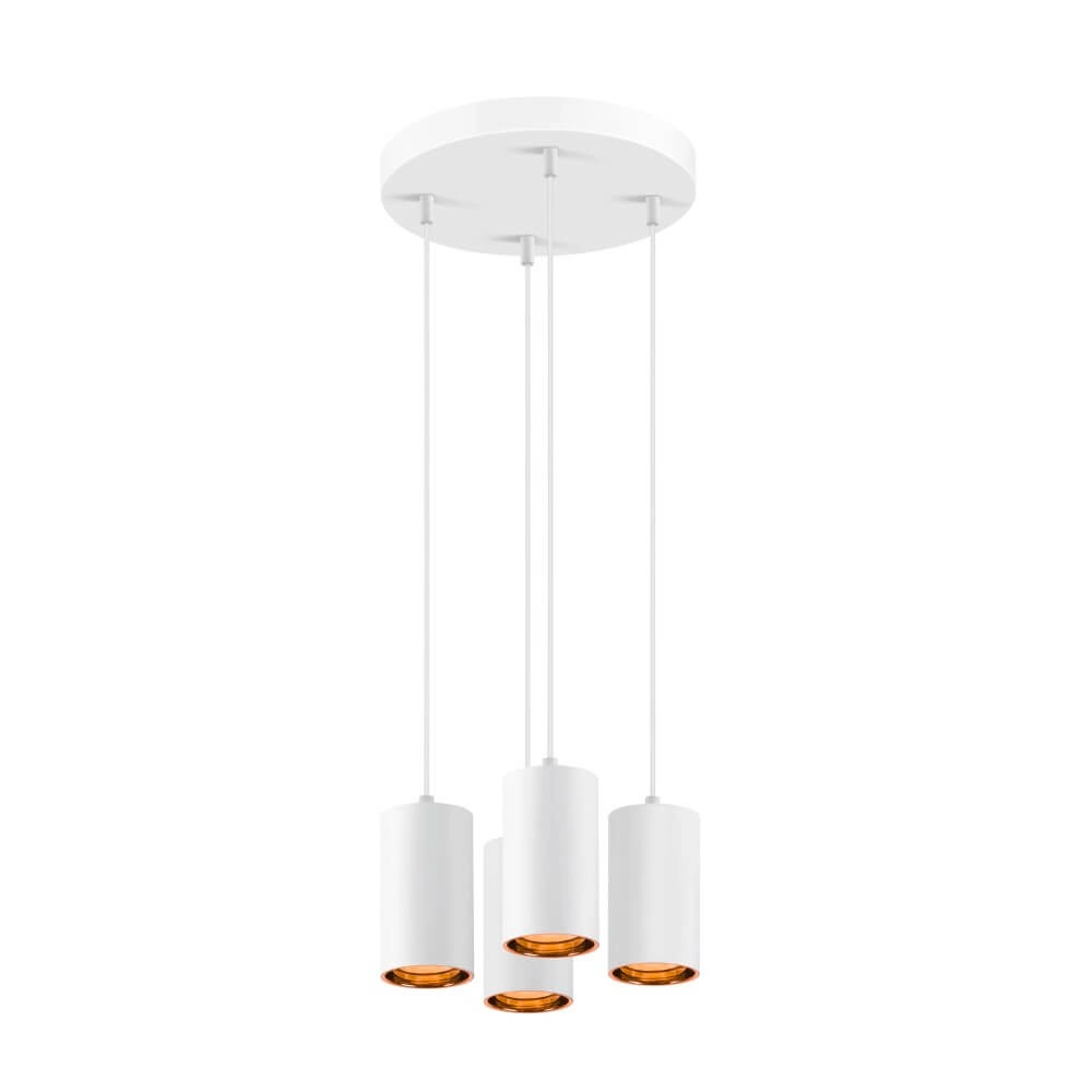 Pendel hanglamp Asto Tube wit 4x GU10 SLV 4024163266024