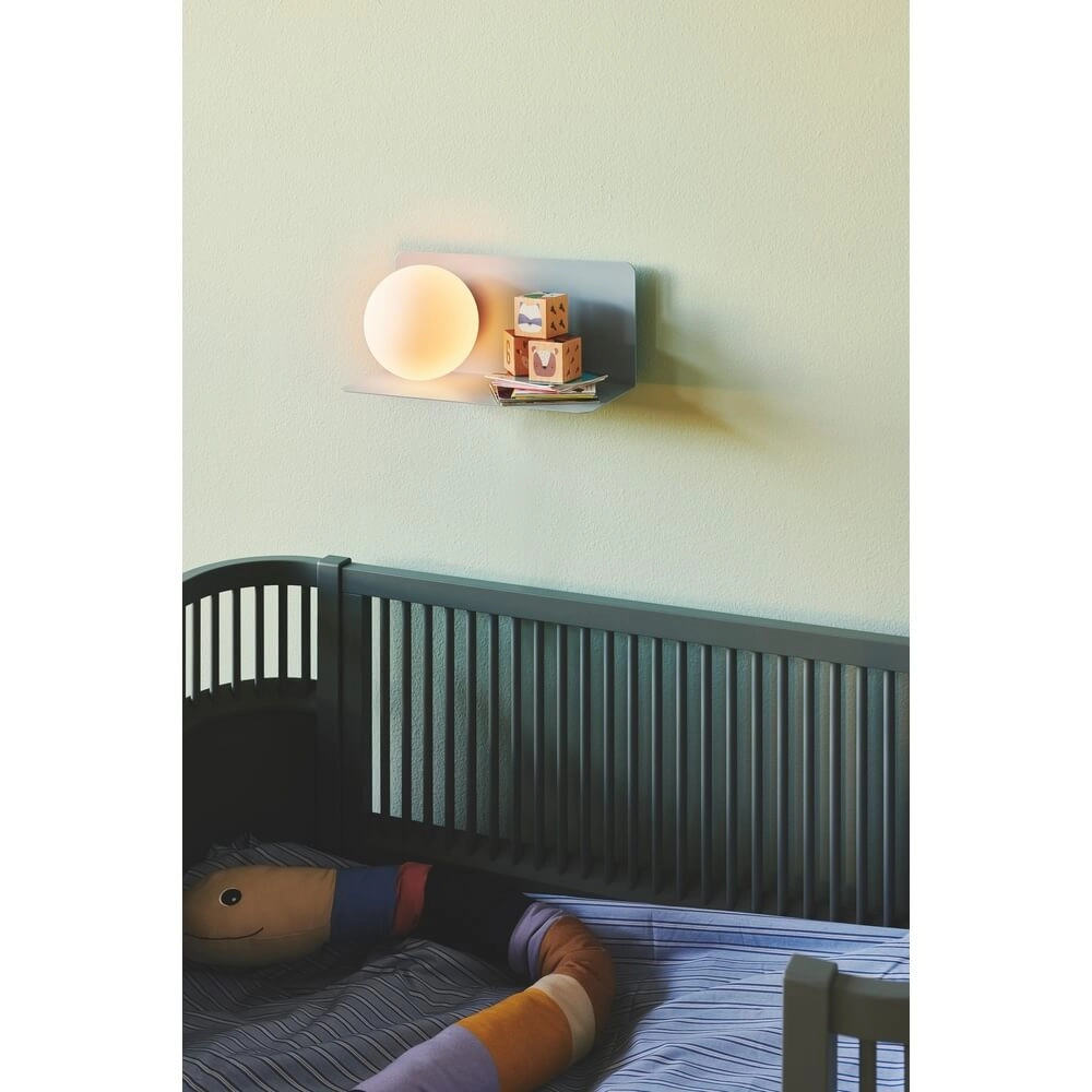 Muurlamp met bol Lilibeth blauw Nordlux 5704924016011