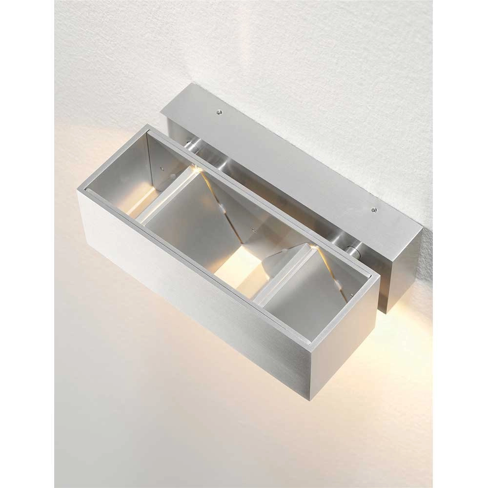 Dubbele ledspot Bfeld 2-lichts - alu Artdelight 8719831733330