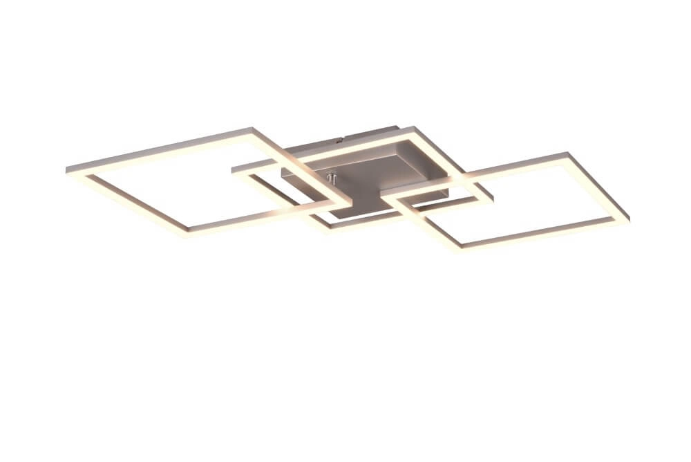 Grijze plafondlamp Trail design Trio 4017807577136