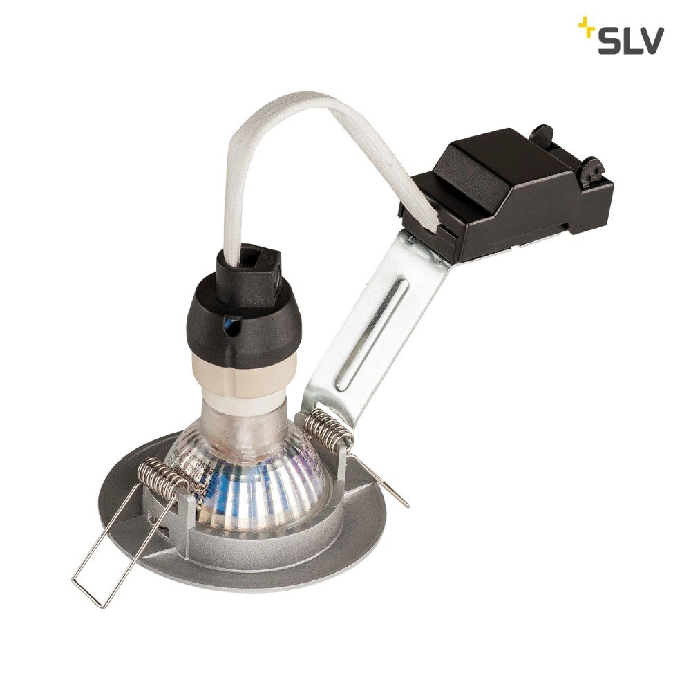 Inbouwspot Pika grijs SLV 4024163190091