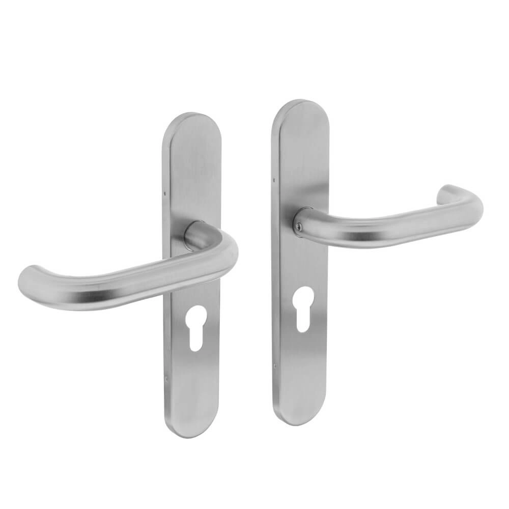 Deurklink Rond PC 55mm RVS