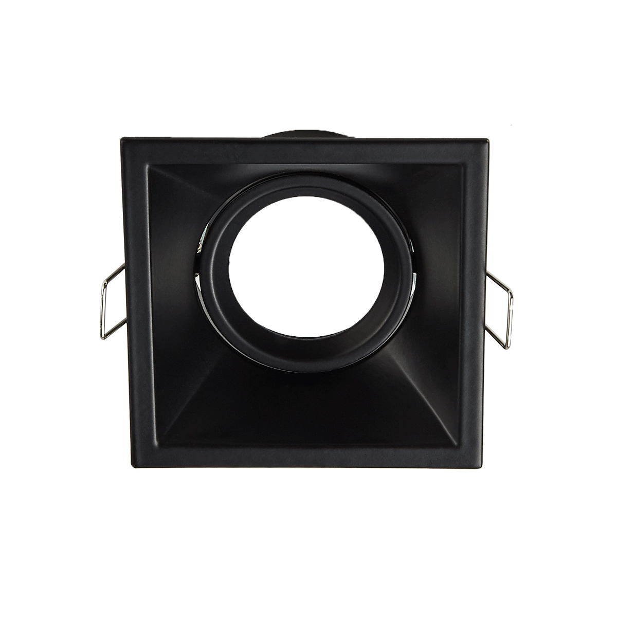 Inbouwspot Slim Trim Square zwart