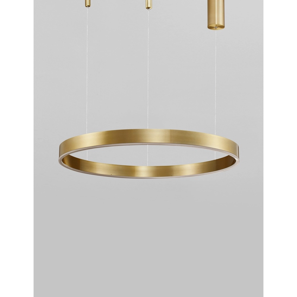 Hanglamp Motif goud Ø 60cm 3000K Lyora 5212017421920