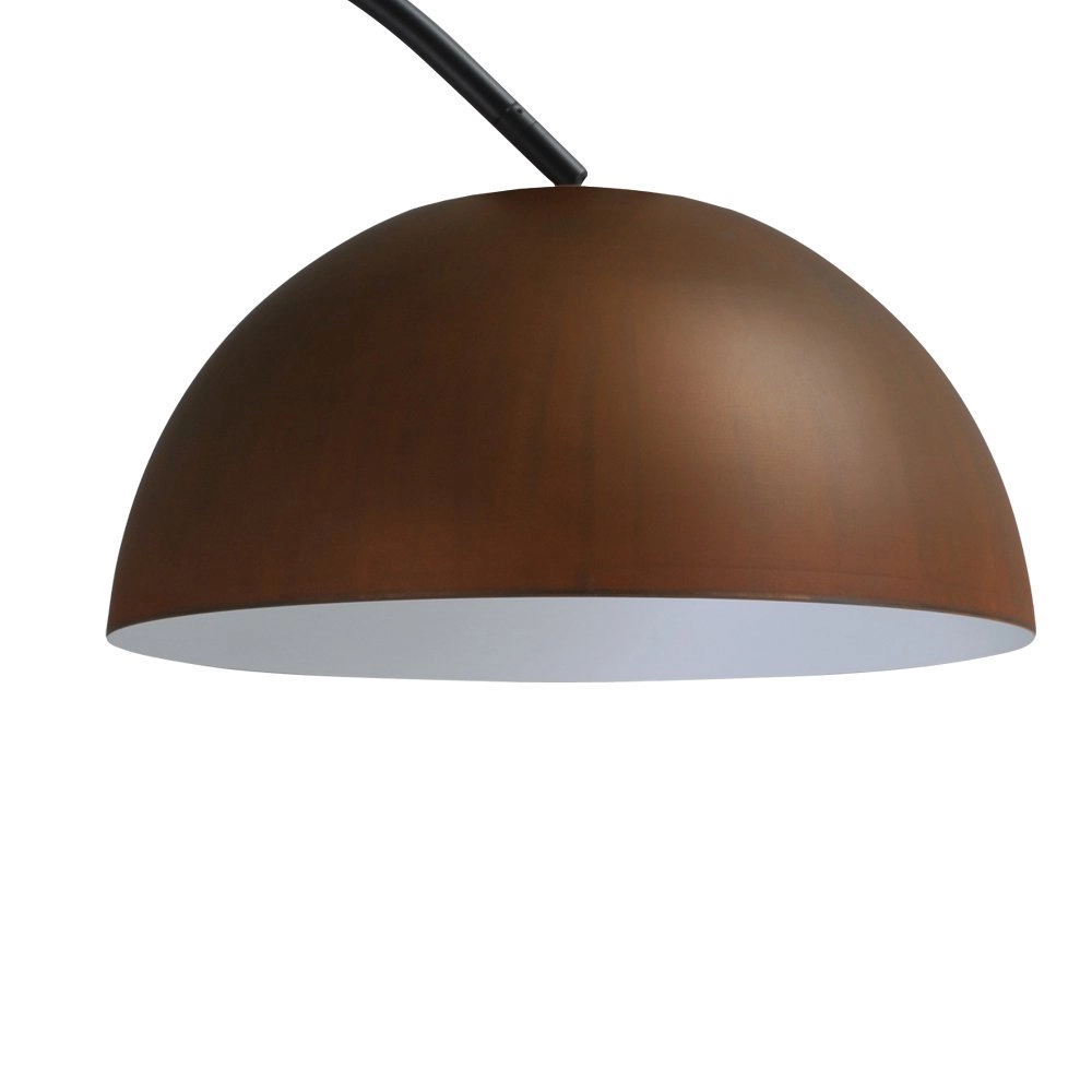 Staanlamp Industria 186 roestbruin met wit Masterlight 8718121153193