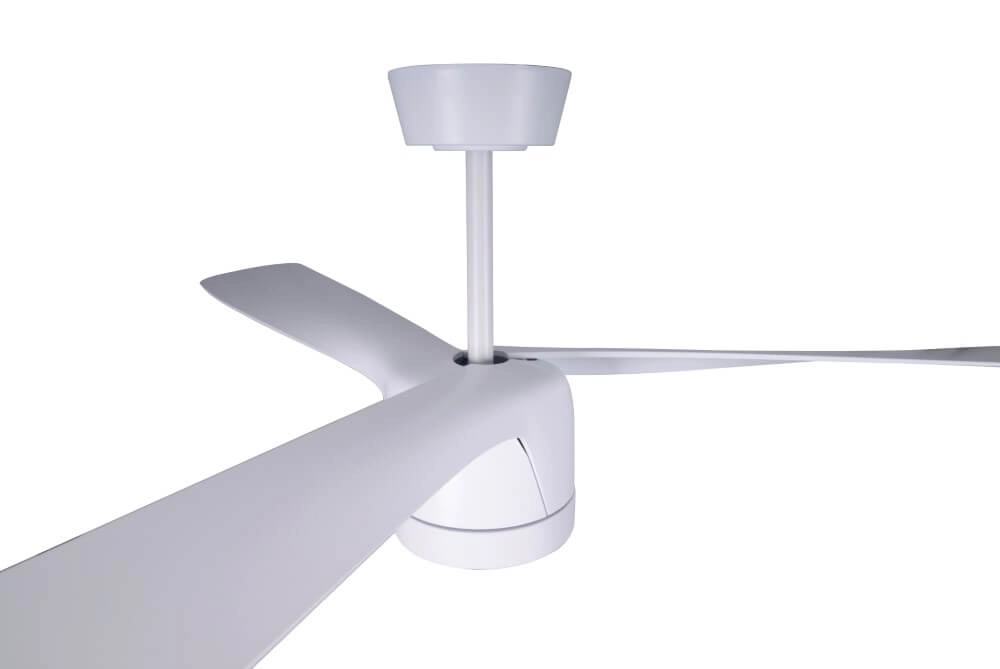 Witte plafondventilator met lamp Peregrine Ø 142cm Beacon 9333509165309