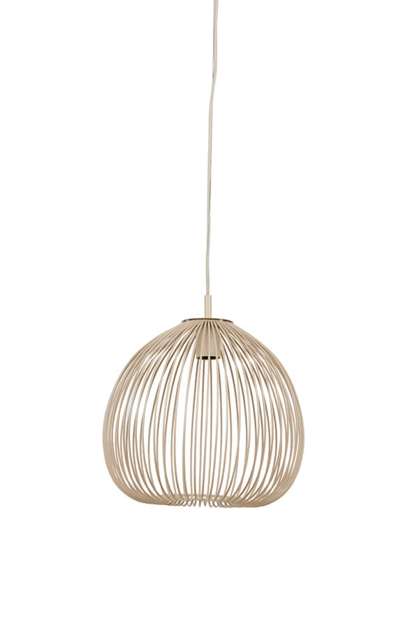 Crème hanglamp Rilana Ø 34cm Light & Living 8717807649760