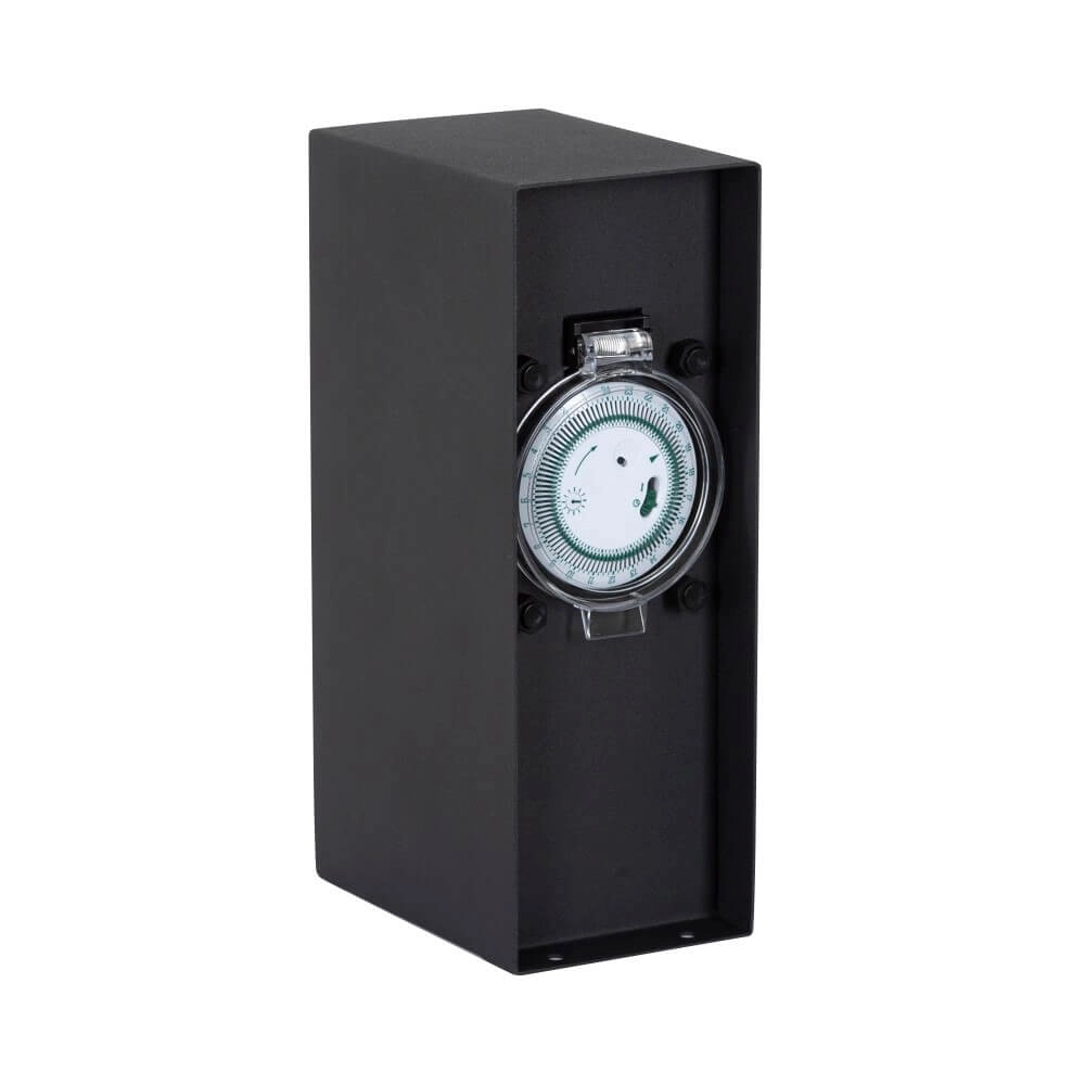 Stopcontact paal Contact 2x stopcontact - timer KS verlichting 8714732773706