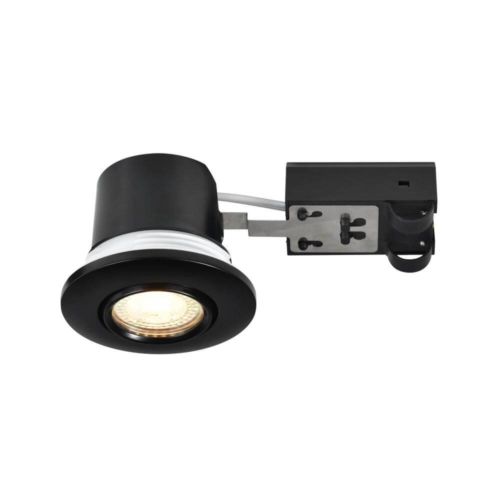 Inbouwspot Umberto zwart Nordlux 5704924012518
