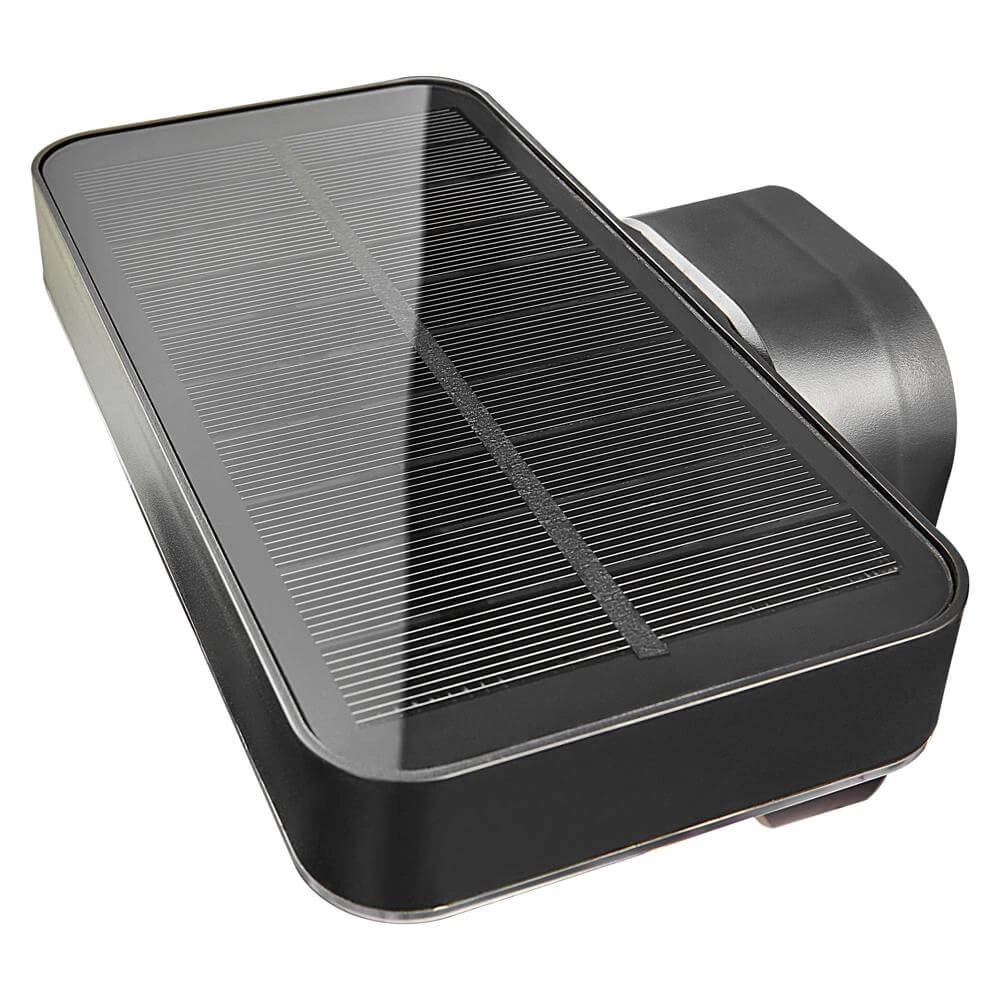Solar wandlamp Rica zwart rechthoek Nordlux 5704924004797