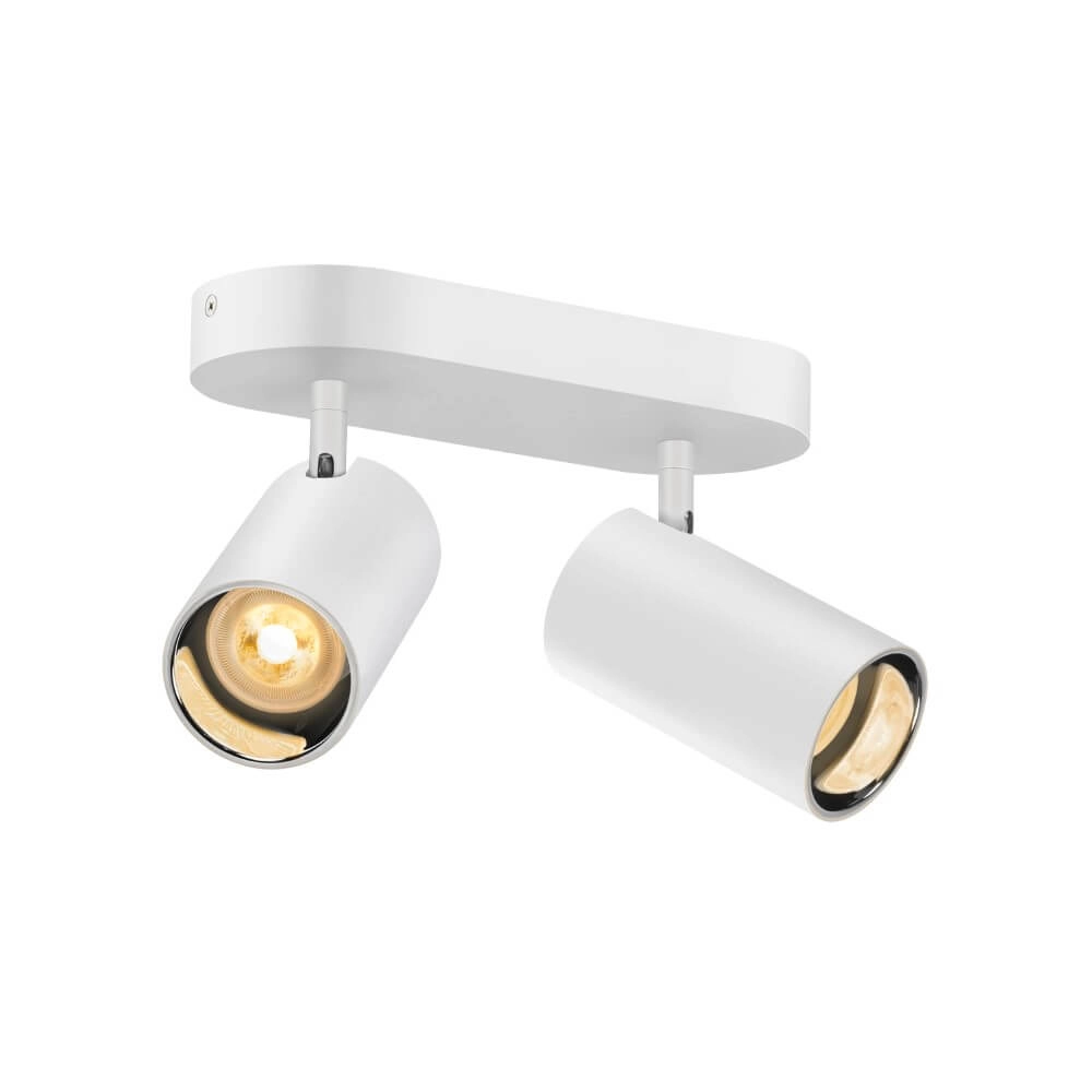 2-lichts opbouwspot Asto Tube wit - 2x GU10 SLV 4024163266147
