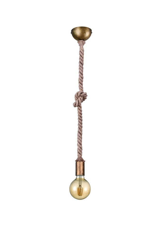 Hanglamp Cord pendel brons Trio 4017807408607