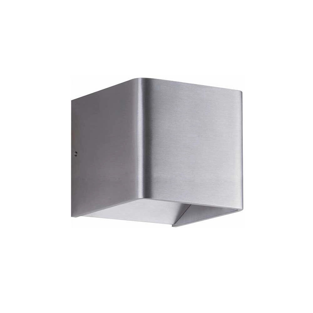 Led up- & downlighter Fulda 6w - 2700K - 10cm grijs Artdelight 8719831733576