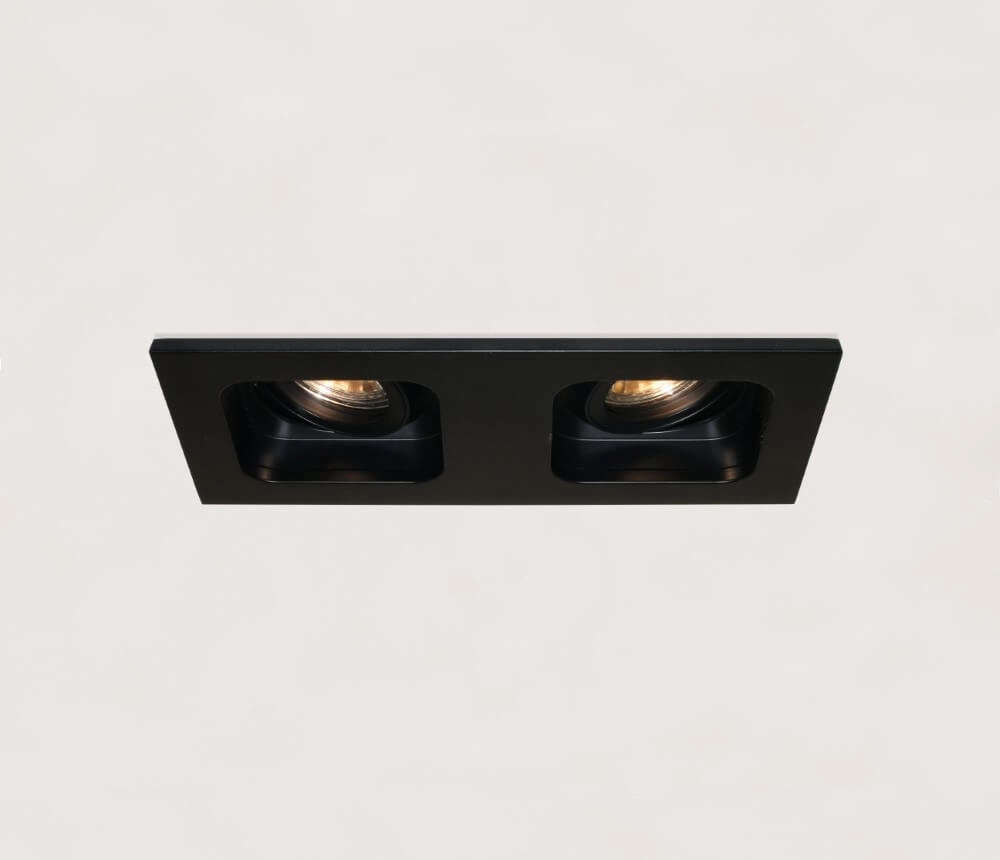 Downlighter Moggio zwart