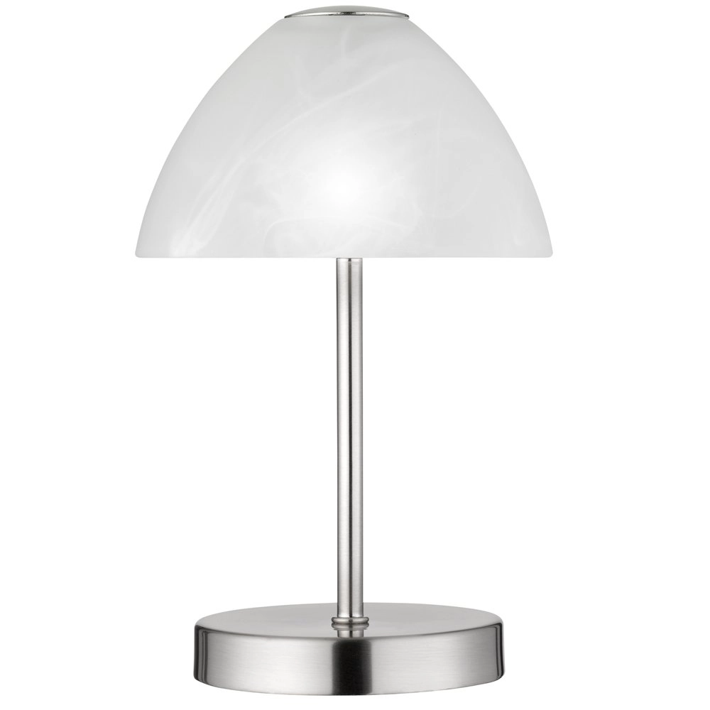 LED tafellamp Queen 24cm metaalgrijs