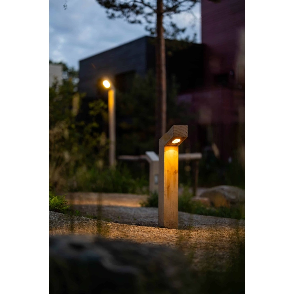 Houten padverlichting Punto Accoya - 80cm - 2700K Timberlab 8716803514096