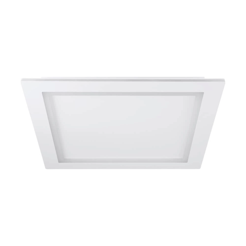 Vierkante plafondlamp Padrogiano-Z wit