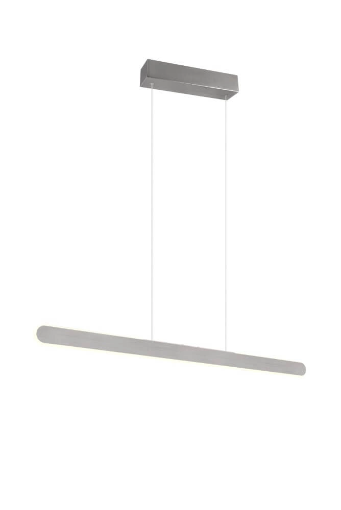 Unieke hanglamp Helios geborsteld metaal