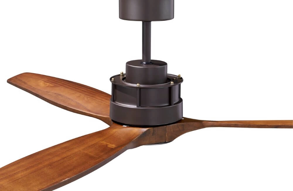 Houten plafondventilator met brons Airfusion Akmani Ø 152cm Beacon 9333509224280
