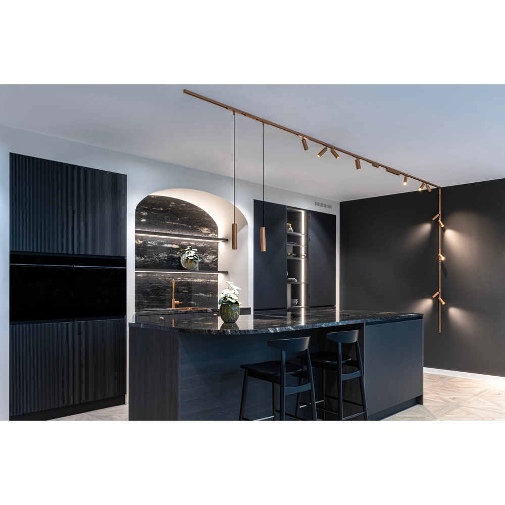 Verticale hoek 1-fase Linial champagne Premium by Lucide 5411212551993