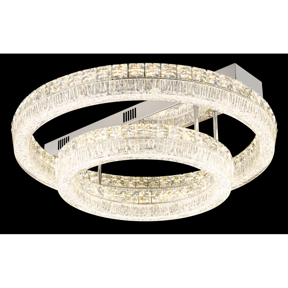 Plafondlamp Laurel chroom Globo 9007371578771