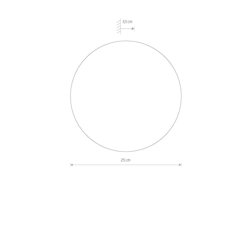 Wandlamp Ring Timber M LED hout Lyora 5903139112901