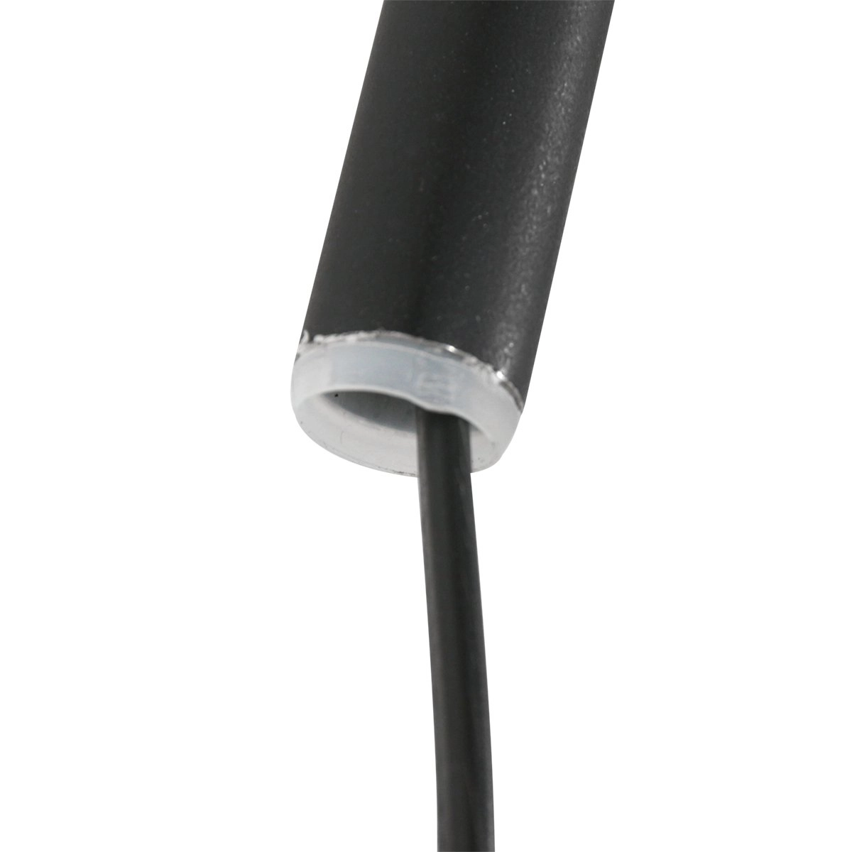 Wand booglamp Sparkled zwart met smoke kap Steinhauer 8712746146660