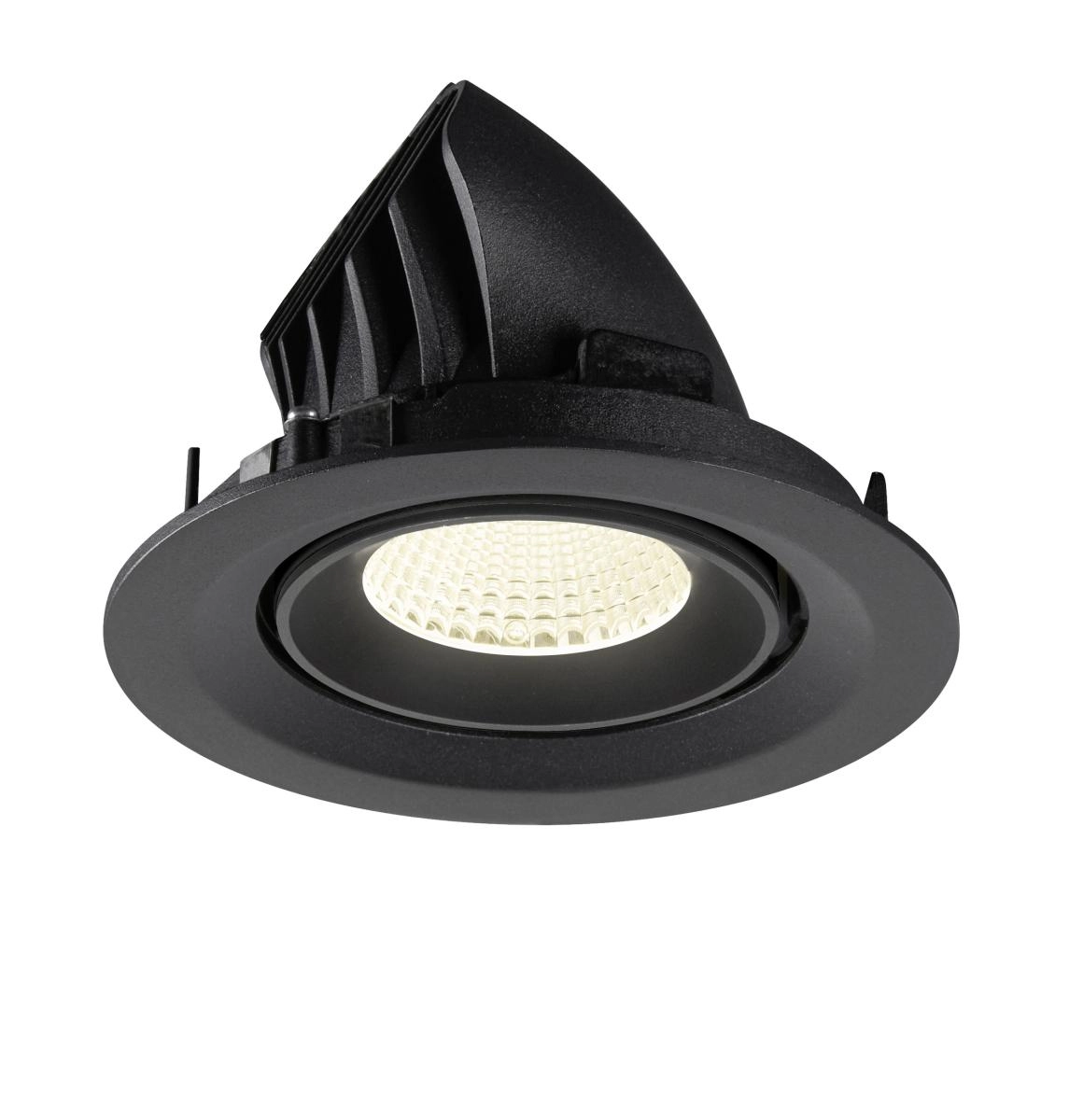 Inbouwspot Numinos Gimble M zwart 4000K - 40gr SLV 4024163311748