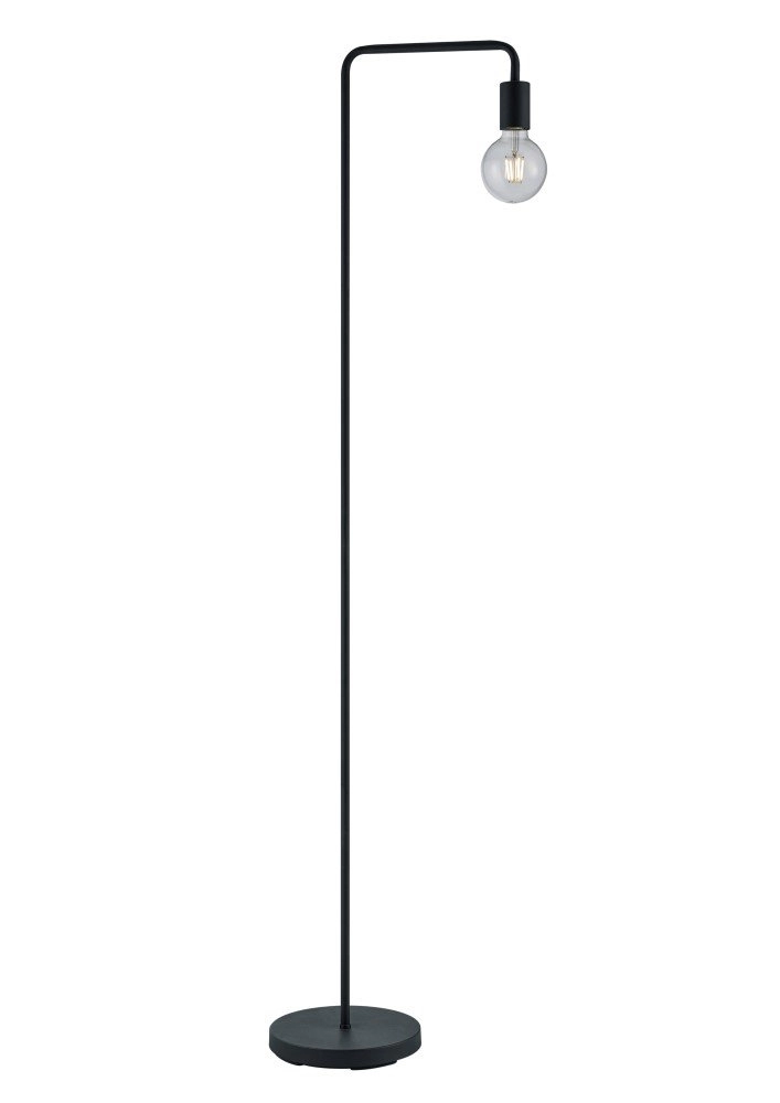 Vloerlamp Diallo 149cm zwart